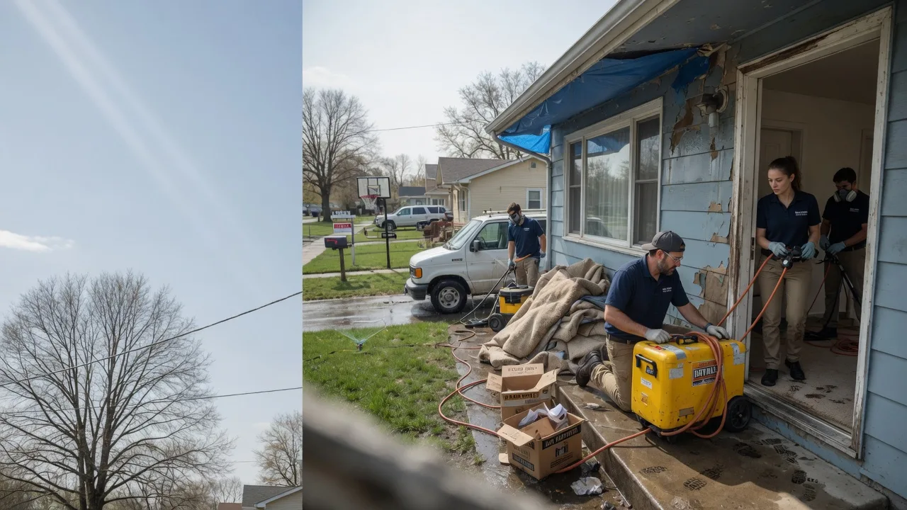Basement Flood Cleanup in Covert, MI near me
